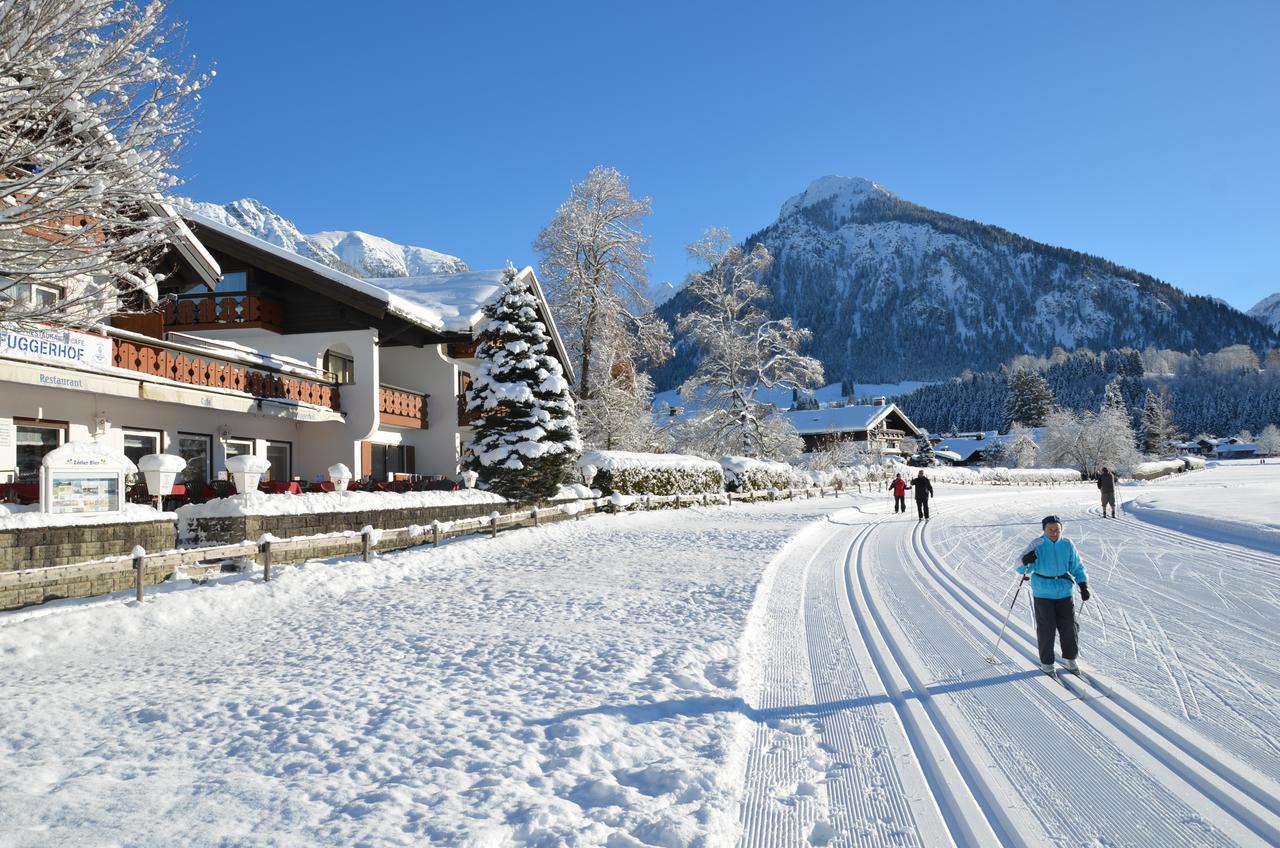 Hotel Cafe Fuggerhof Oberstdorf Esterno foto