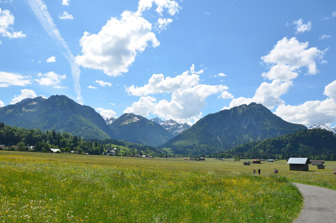 Hotel Cafe Fuggerhof Oberstdorf Esterno foto