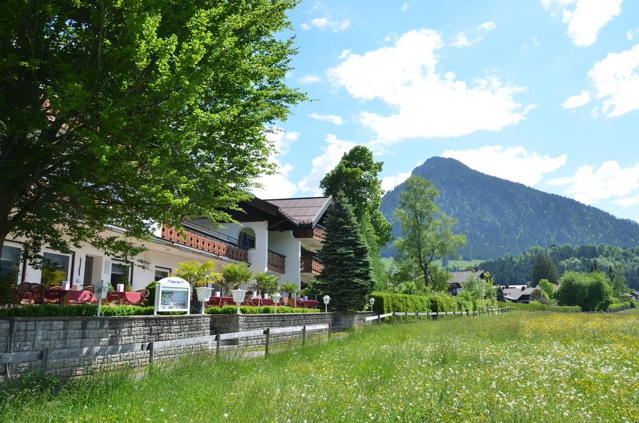 Hotel Cafe Fuggerhof Oberstdorf Esterno foto